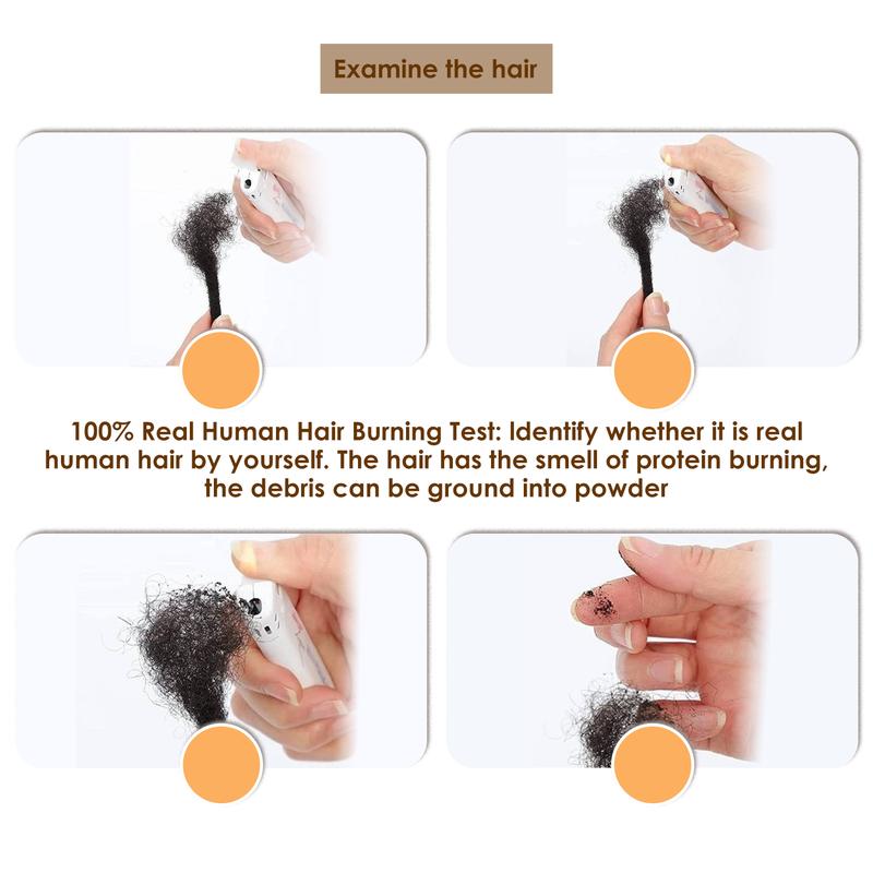 CCLG  Loc extension 100% Human Hair Handmade Dreadlock Extensions | Dyeable & Bleachable | 0.4-0.8cm Width | 4-12 Inches | Perfect for locrepair add Length & Thickness Boost locjourney basic style
