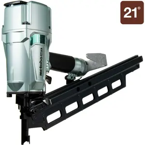 NR83A5 no adjustment ,Metabo HPT NR83A5S 3-1/4 Inch 21° Plastic Collated Framing Nailer Without Depth Adjustment for Efficient Woodworking