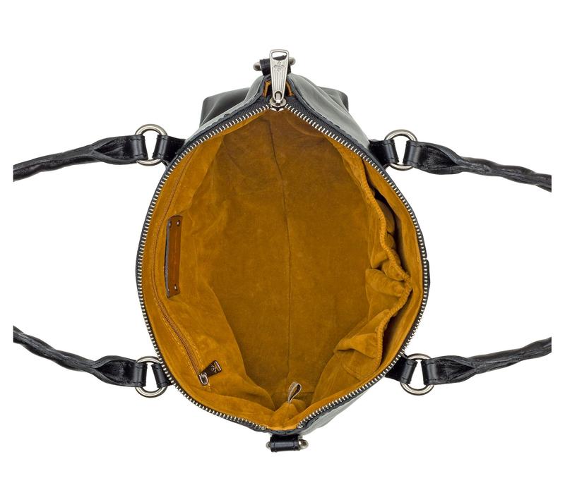 Patricia Nash Zora Distressed Leather Top Handle Bag