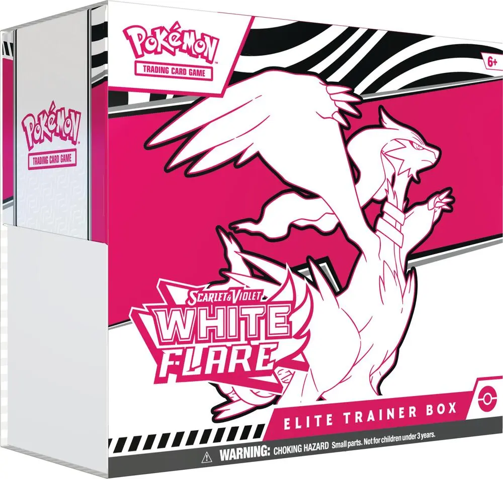 White Flare Elite Trainer Box ETB