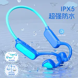 Non-in-ear Bluetooth headphones, air conduction ear protection, suitable for online classes, sports, running, children's wireless Bluetooth 5.4
