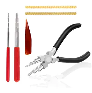 Jewelry Wire Wrapping Tool Kit with Bail Making Pliers, Wire Winding Mandrels & Agate Burnisher - Complete Jewelry Making Set for Wire Wrapping & Jewelry Crafting