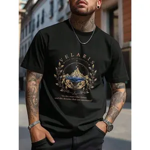 180g[100%cotton] Scene With Laurel Wreath And Text Cool Vacation Graphic T-Shirts For Men Plus Size S-3XL Premium Quality Unique Graphic Tees,Fall Shirts Birthday Gift For Men   -WhiteNew Stylish T-ShirtCasual Short-Sleeve T-Shirts For Men And Women