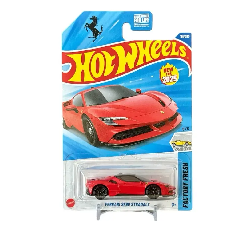 Hot Wheels Ferrari SF90 Stradale Red 1:64 Diecast Car Restock - Car Model Replica, Collectibles, Die-Cast Toys, Car Model Replica Diecast Toys