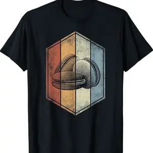 Macaron Retro Vintage Style Macaron Lover Baking Baker T-shirt