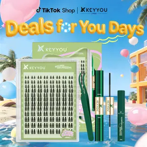 KEYYOU Angle A09 Lash Clusters  Invisible Band Waterproof Long-Lasting Lashes for Natural Voluminous Look Easy Application Ideal for Daily Wear and Special Occasions  #DealsForYouDays