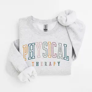 Retro Physical Therapy Sweatshirt, Gift For Physical Therapist, PT Shirt, DPT Doctor Degree, Unisex Crewneck Sweatshirt 3R