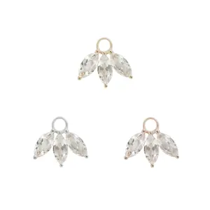 Moet Charm with White Topaz
