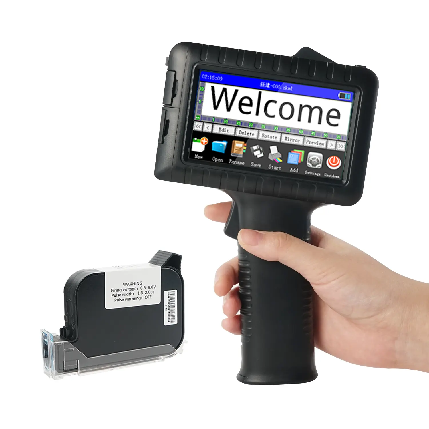JWM Handheld Inkjet Printer - Portable Wireless Printer for Office Equipment Use