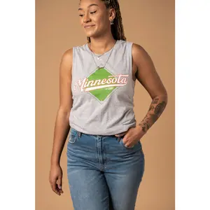 Old School Minnesota Baseball Tank Top