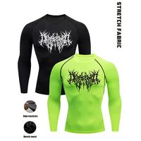 Black + Green-Long Sleeve