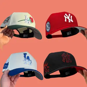 New Era MLB NY Yankees & LA Dodgers 9FORTY Adjustable Baseball Cap Snapback Hat for Men Women, Gorras de Béisbol Unisex, Embroidered Team Logo, Streetwear Fashion Essential, Vintage Baseball Style, Trending TikTok USA Collection