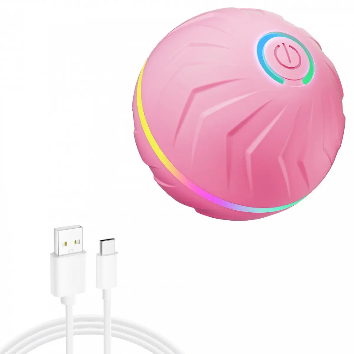 Pink charging cable 3-piece set
