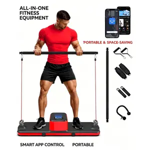 The latest home fitness resistance trainer - UModel, equipped with resistance bands, is a portable fitness equipment that can replace dumbbells, barbells, resistance bands, and weight sets, making it ideal for home workouts