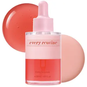 every routine Estro Ampoule – Vegan Collagen Water & 13 Hyaluronic Acids Serum with Pomegranate and Soy Extracts for Hydration, Radiant Glow & Firm Skin 30 ml, 1.01 fl oz