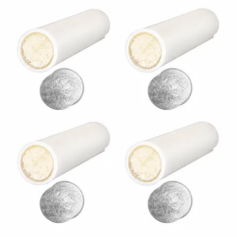 Membrane Solutions S2 Water Filter Straw Replacement Elements - 0.1 Micron 4-Stage Backwash Capable Purifier with Backwash Solution, Chlorine Removal, Detachable Design, Versatile Filtering Modes, 5000L Capacity, Camping Supplies for Hiking Emergency Prep