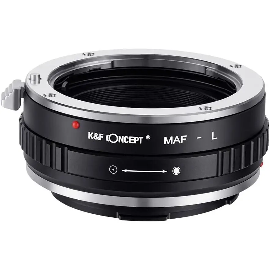 K&F Concept Lens Mount Adapter MAF-L Manual Focus Compatible with Sony A (Minolta AF) Lens to L Mount Camera Body