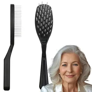 Original Hair Doctor Wet Brush with Rotating Plastic PIns to Reduce Hair Damage on Thinning Hair
