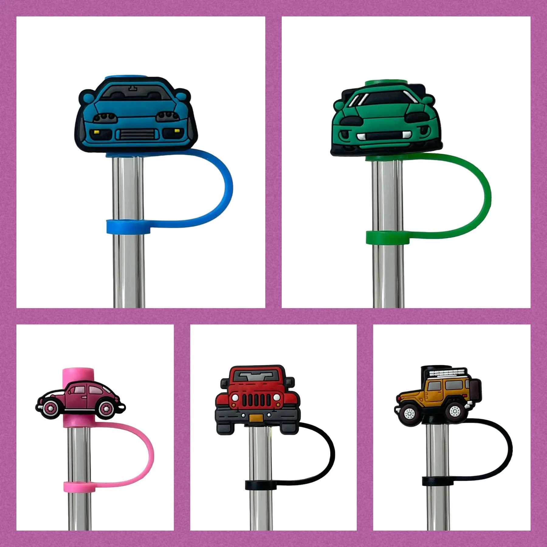 Car Straw Topper