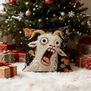 【Free Shipping 】Viral Screaming Goat Pillow Cover – Hilarious Decor for Your Living Room, Car or Dorm! A Conversation Starter That’s Perfect for Gifting & Spreading Laughs