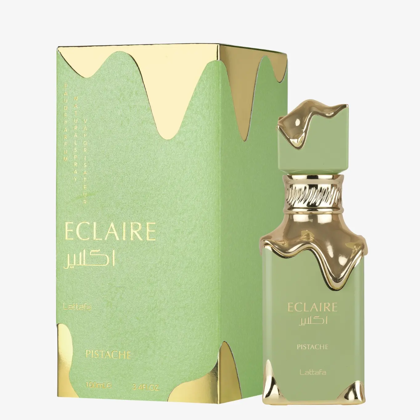 Lattafa Eclaire Pistache Eau de Parfum – 100ml (3.4 Fl Oz) | Unisex Lattafa Eclaire Pistache Eau de Parfum – 100ml (3.4 Fl Oz) | Unisex