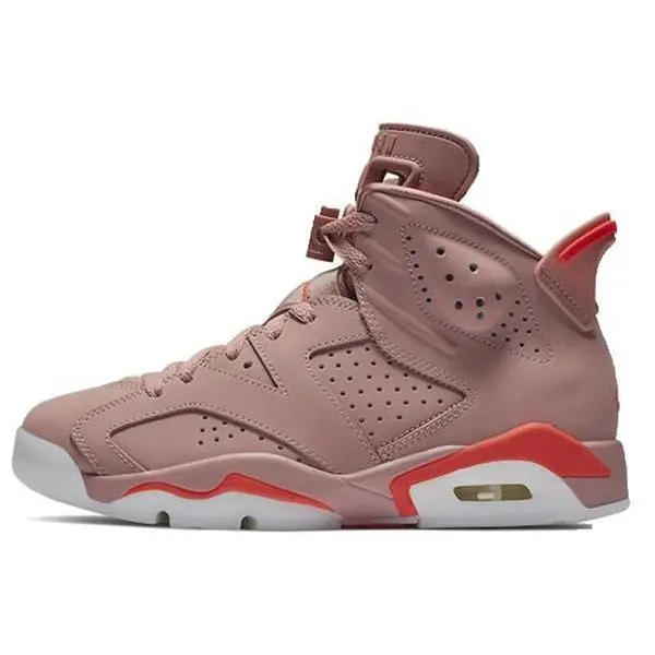 Jordan Air 6 Retro X Aleali May Millennial Pink' High Top Basketball Shoes Women's CI0550-600