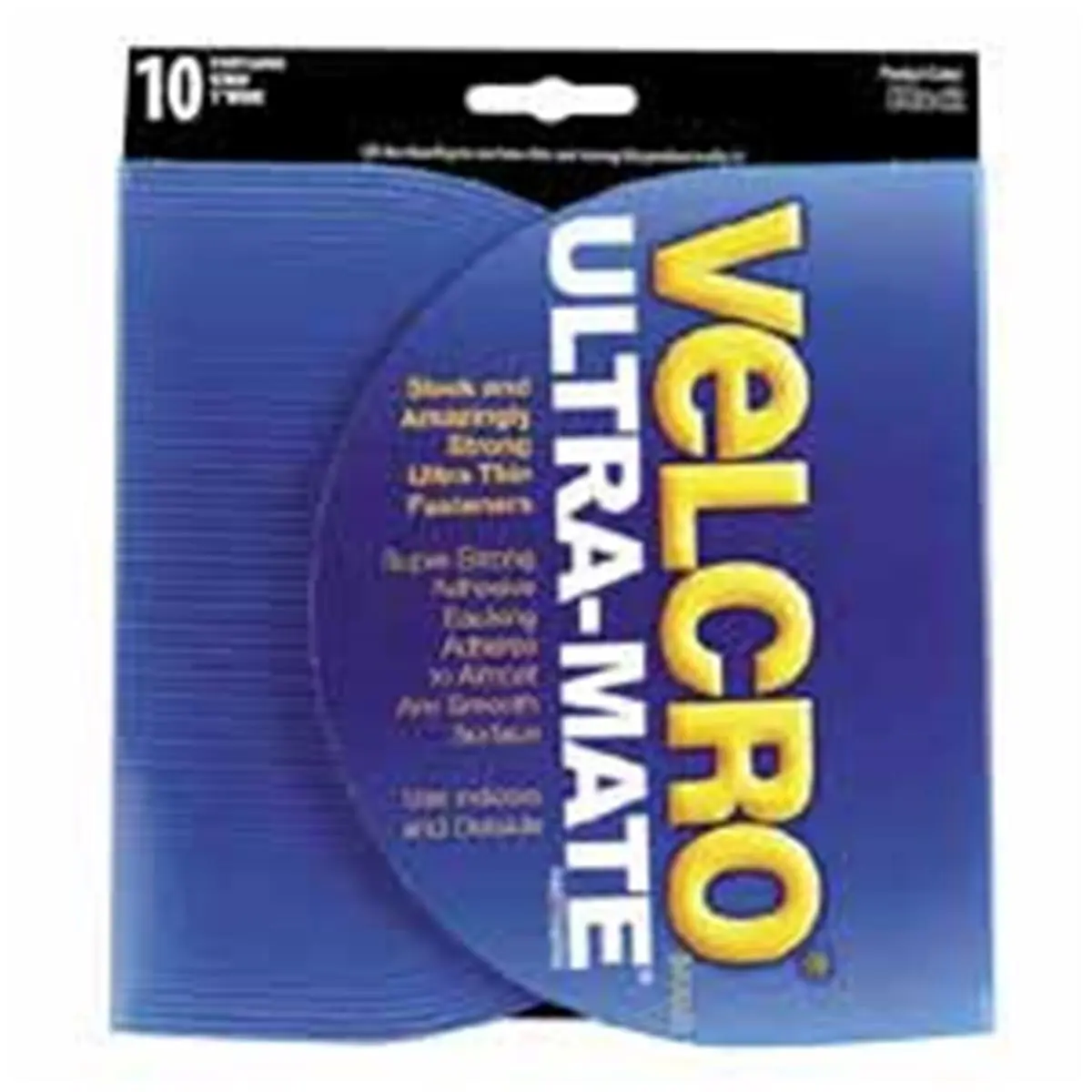 212 MAIN Ultra Mate High-Performance Water-Resistant Fabric Fastening Hook and Eye Tape, 1x10 ft White, 30% Less Height Less Visible Contact Point, Adhesives Tapes & Sealers, VEK91110 (USA Inc. Sourced)