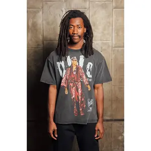 RODMAN BRAND Men's x nWo Bad All Over T-Shirt - Multicolor