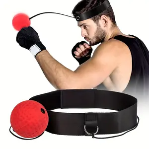Headwear Boxing Reaction Speed Training Ball, Ideal for Beginners & Teens, Enhances Hand-Eye Coordination, Perfect Christmas Gift, Boxing Speed Trainer