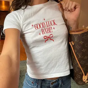 [ Sale off to 50%] Good Luck Babe babytee, Midwest Princess Tee, Good Luck Babe Gift, Trendy Baby Tee, Y2k Baby Tee, Pinterest Aesthetic, Chappell