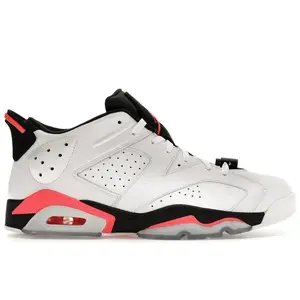 Jordan Men's 6 Retro Low Infrared White, from StockX