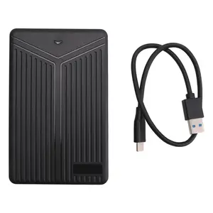 USB 3.1 Mobile Hard Disk Box 2.5 Inch SATA Hard Disk Box SSD Enclosure Support 15mm Hard Drive for Computer Notebook
