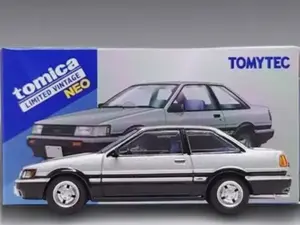 Tomytec Tomica Limited Vintage Neo 1:64 Toyota Corolla Levin GT-APEX - Silver (LV-N284c) JDM AE86