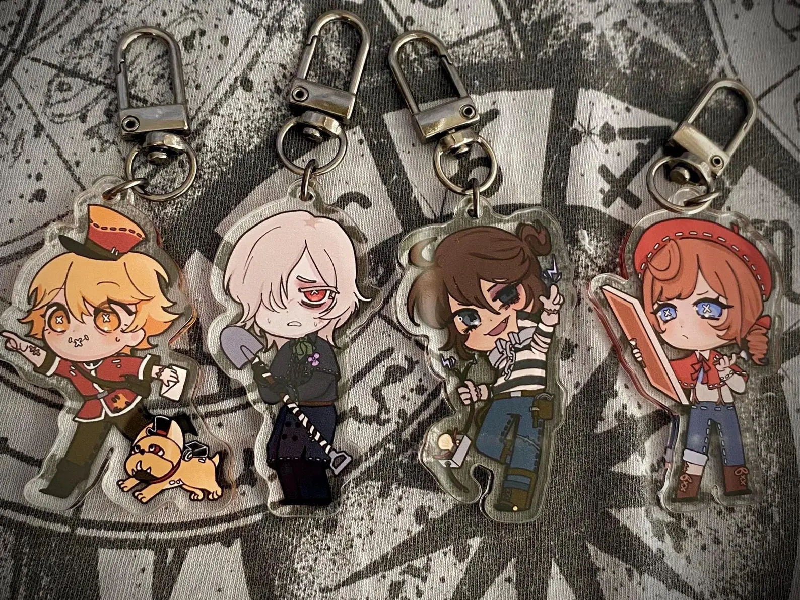Identity V VALE Acrylic Keychain | Victor Grantz | Andrew Kreiss | Luca Balsa | Edgar Valden Keychain