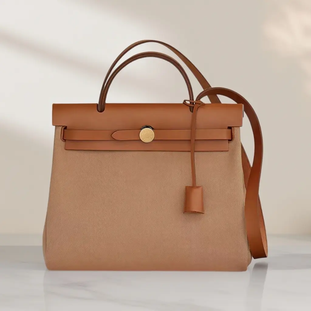 Pre-owned HERMÈS Herbag Zip 31 AS260605012