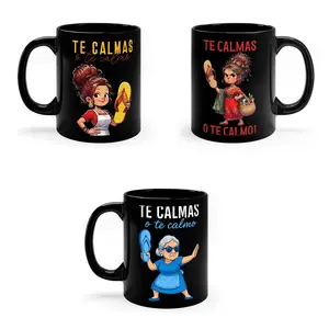 Te Calmas O Te Calmo Mug, Funny Mother's Day Ceramic Coffee Cup, Latina Mom Humor Gift From Daughter Son, Drinkware