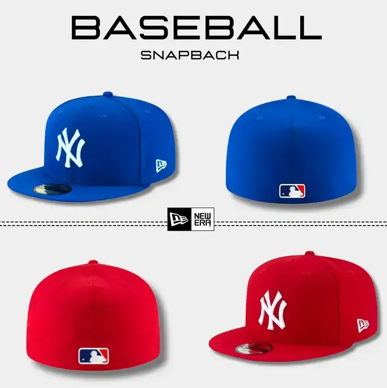 New Era MLB NY Yankees LA Dodgers 9FORTY 59FIFTY Baseball Hat – Fitted Snapback Gorras Hombre Mujer, Adjustable Baseball Cap, Premium Curved Brim Trucker Style, Urban Streetwear Fashion, Classic Vintage Sport Aesthetic, TikTok USA Collection