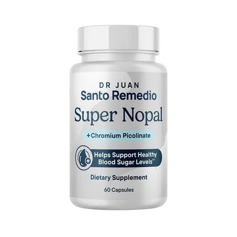 Super Nopal, Natural Blood Sugar & Wellness Support, 1,000 mcg Chromium Picolinate, 700 mg Nopal & 350 mg Gymnema, 30 Servings