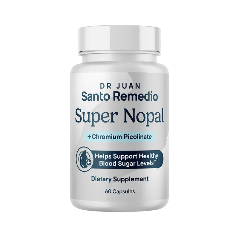 Super Nopal, Natural Blood Sugar & Wellness Support, 1,000 mcg Chromium Picolinate, 700 mg Nopal & 350 mg Gymnema, 30 Servings