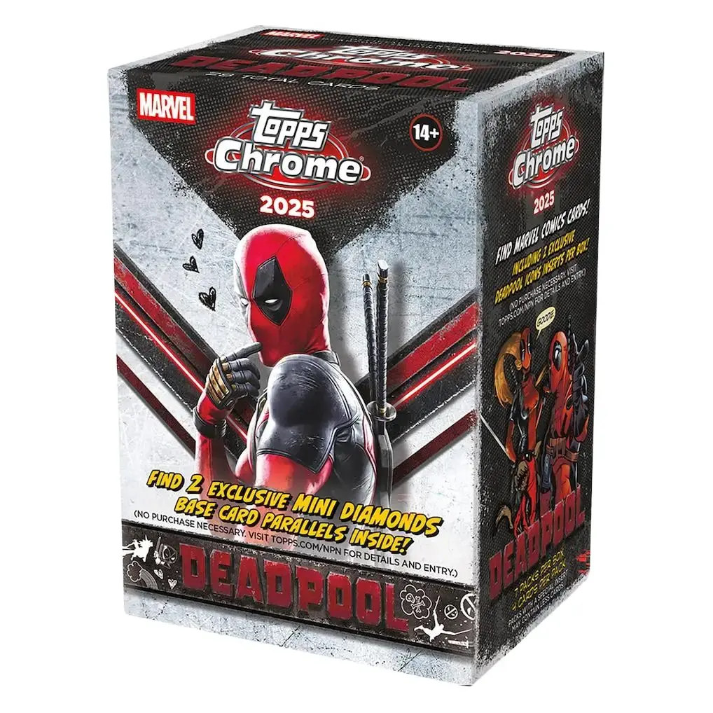 2025 Topps Chrome Deadpool Value Box