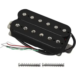 Electric Guitar Humbucker Pickups Bridge Alnico 5 Pickup Black