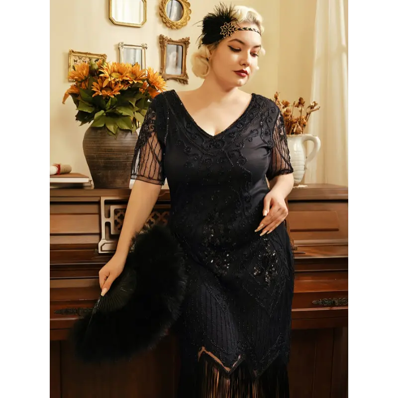 plus size 1920s dress - TikTok Shop