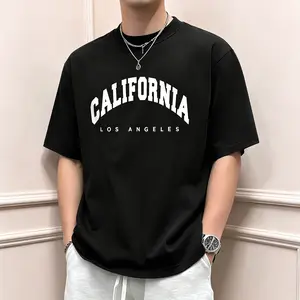 "California West Coast Vibes" Graphic T-Shirt - Relaxed Fit Coastal Performance Statement Top - Casual Beach and Gym Aesthetic Apparel - Comfortable Short Sleeve Graphic Shirt - Unique Professional Detail Crew Neck Tee