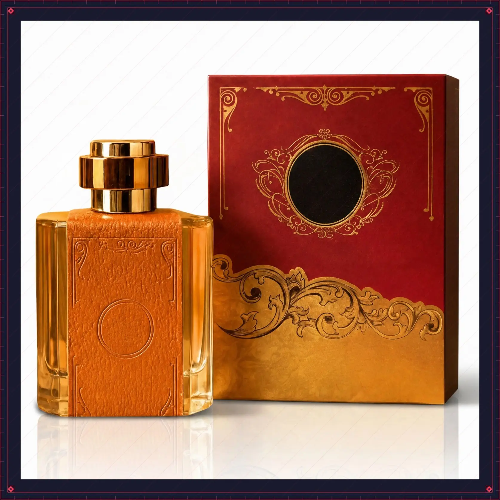 Saffron Oud Perfume 3.4 FL OZ – Rich Oriental Woody & Floral Eau de Parfum – Long-Lasting Luxury Fragrance for Daily Wear & Special Occasions