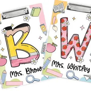 Sublimation clip boards:  Teacher Appreciation