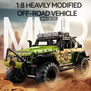 Off-road Vehicle Building Blocks, Educational Birthday Gift