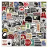 103 Pcs Retro American Style Waterproof Stickers, Vintage Decals for Phone, Laptop & Journal Decoration, Phone Decor Collectible