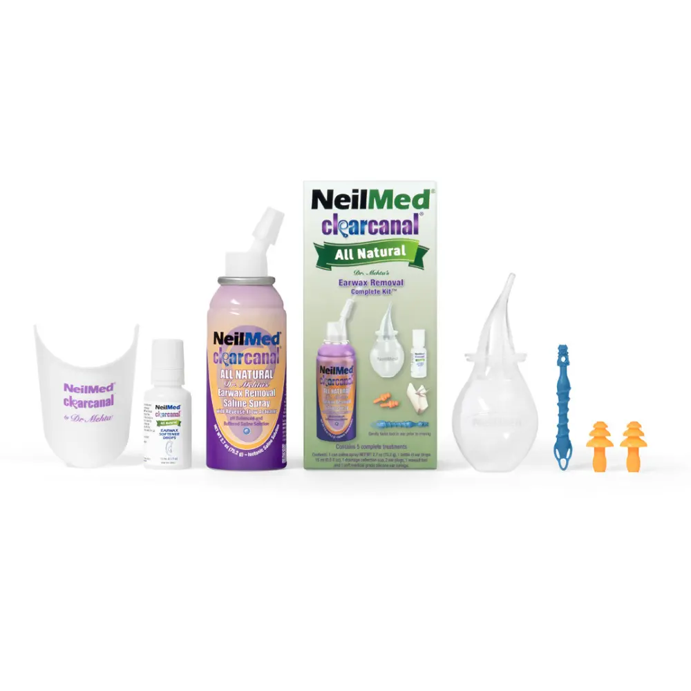 Clearcanal All Natural Ear Wax Removal Complete Kit - 75mL Clearcanal All Natural Ear Wax Removal Complete Kit - 75mL