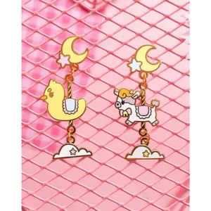 Carousel Animal Earrings