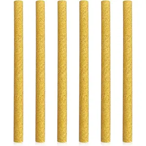 Small Bird Perch Covers Sand Perch Covers Sandpaper for Budgies Canaries Parakeets Lovebirds and Other Small Birds 6-Pack